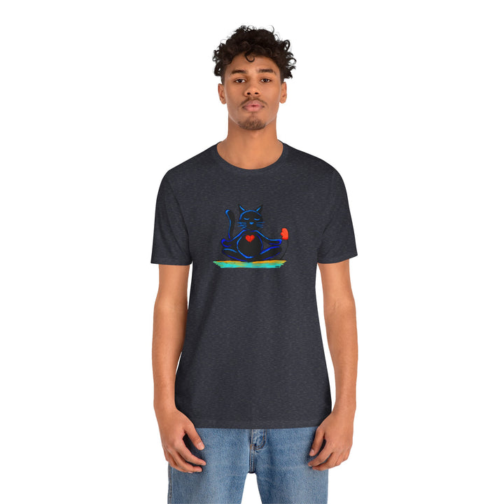Cat Zen Unisex Jersey Short Sleeve Tee