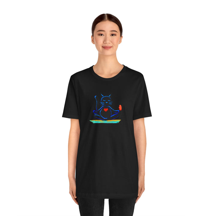 Cat Zen Unisex Jersey Short Sleeve Tee