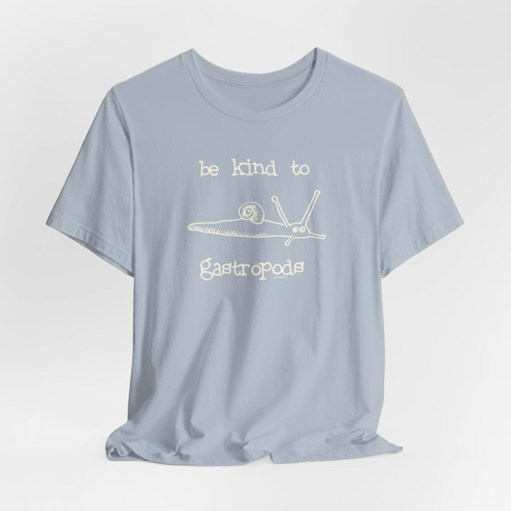 Be Kind to Gastropods Unisex Soft Cotton T-Shirt