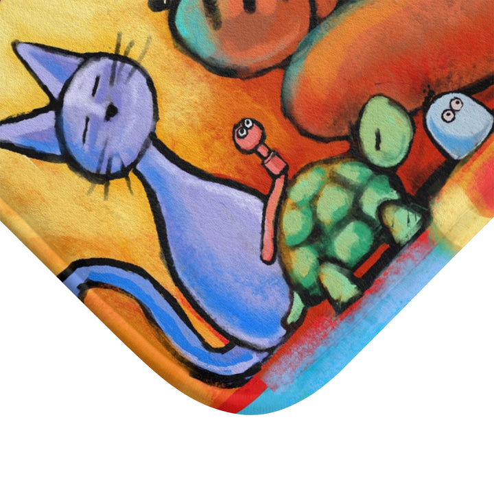 Doggie Lama | Plush Bath Mat