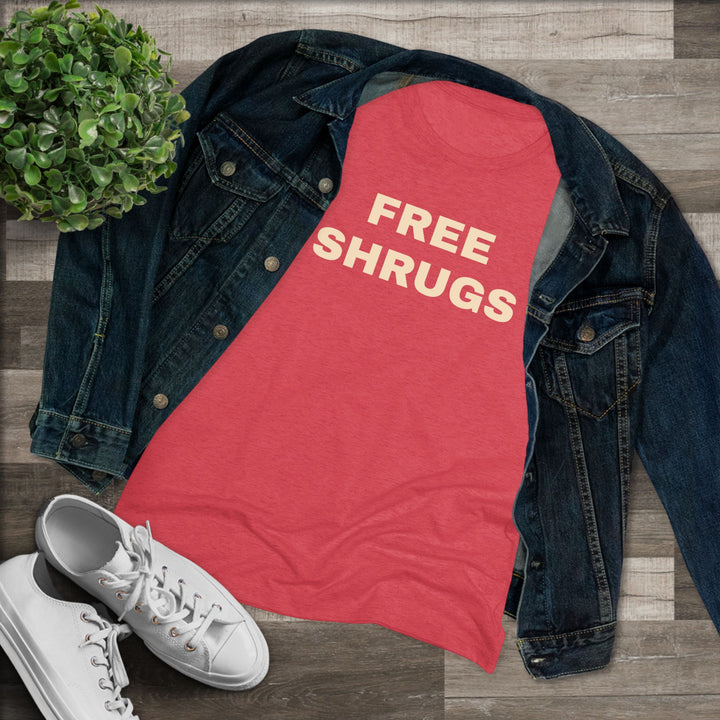 FREE SHRUGS Women's Triblend Tee