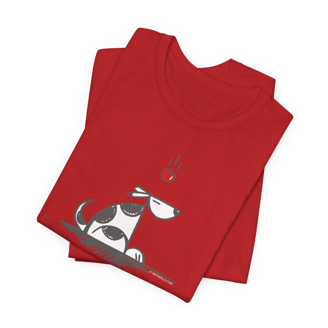 Newtons Dog Unisex Soft Cotton T-Shirt