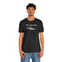 70% zebrafish unisex t-shirt