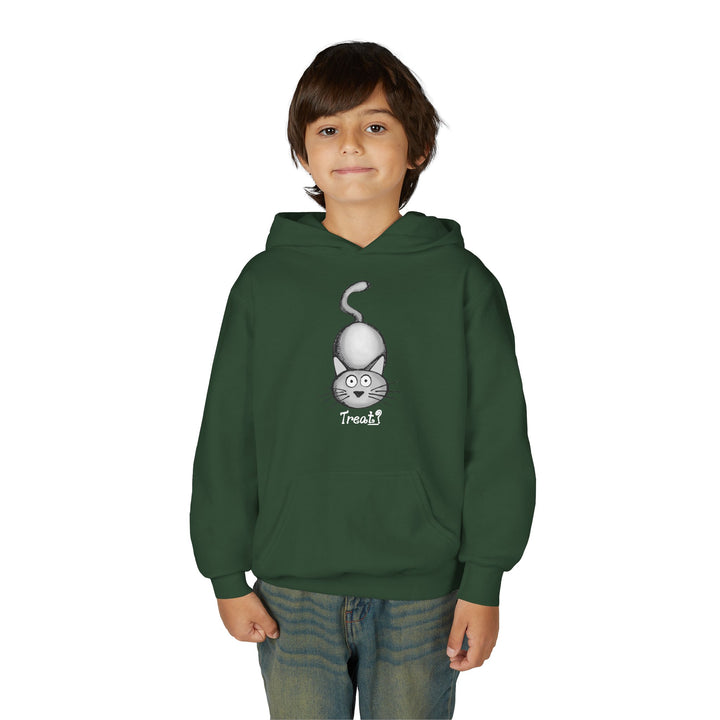 Cat Treat Youth Heavy Blend Hoody