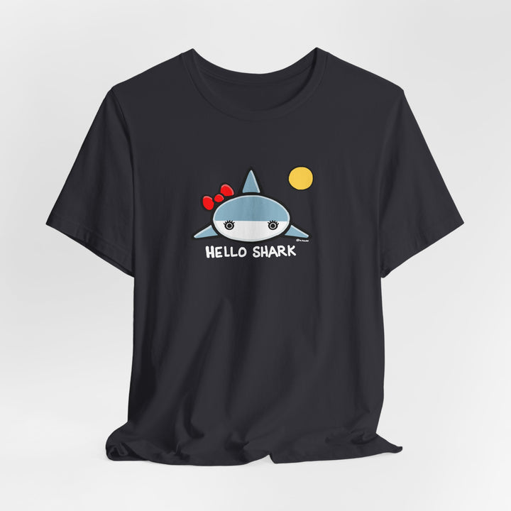 Hello Shark Unisex Soft Cotton T-Shirt