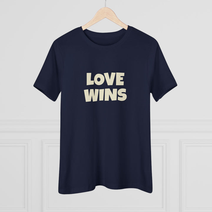 LOVE WINS Women's Relaxed Fit T-Shirt