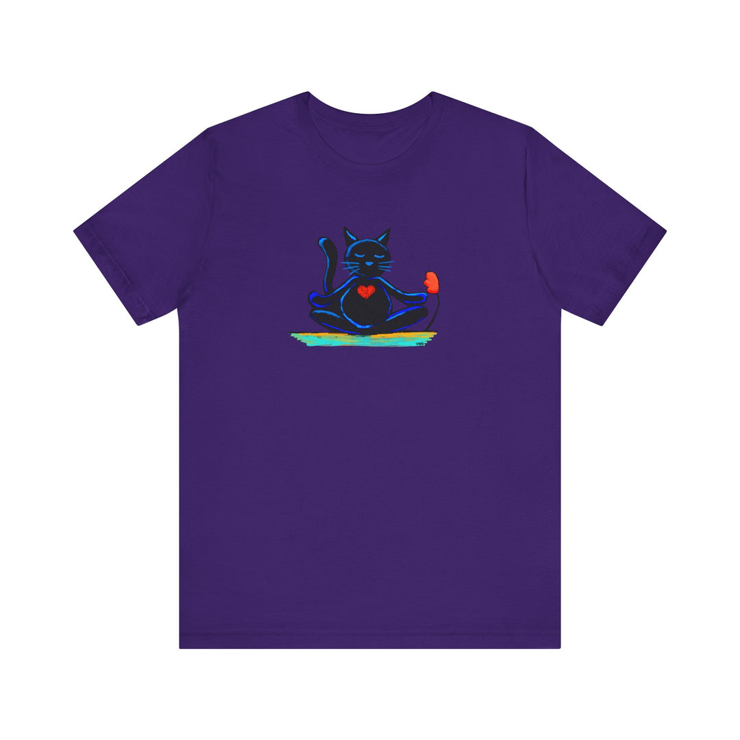 Cat Zen Unisex Jersey Short Sleeve Tee