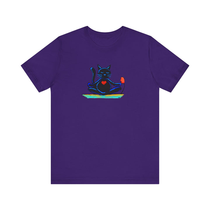 Cat Zen Unisex Jersey Short Sleeve Tee