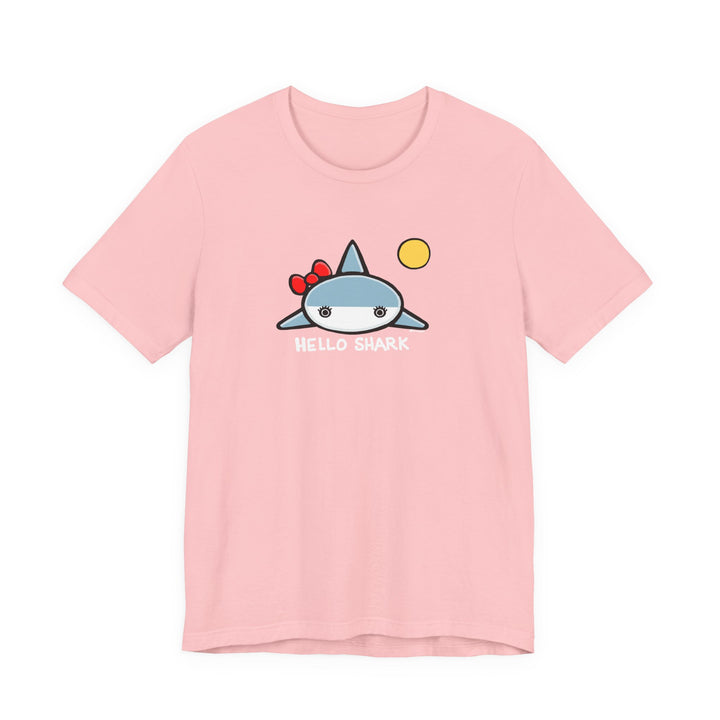 Hello Shark Unisex Soft Cotton T-Shirt