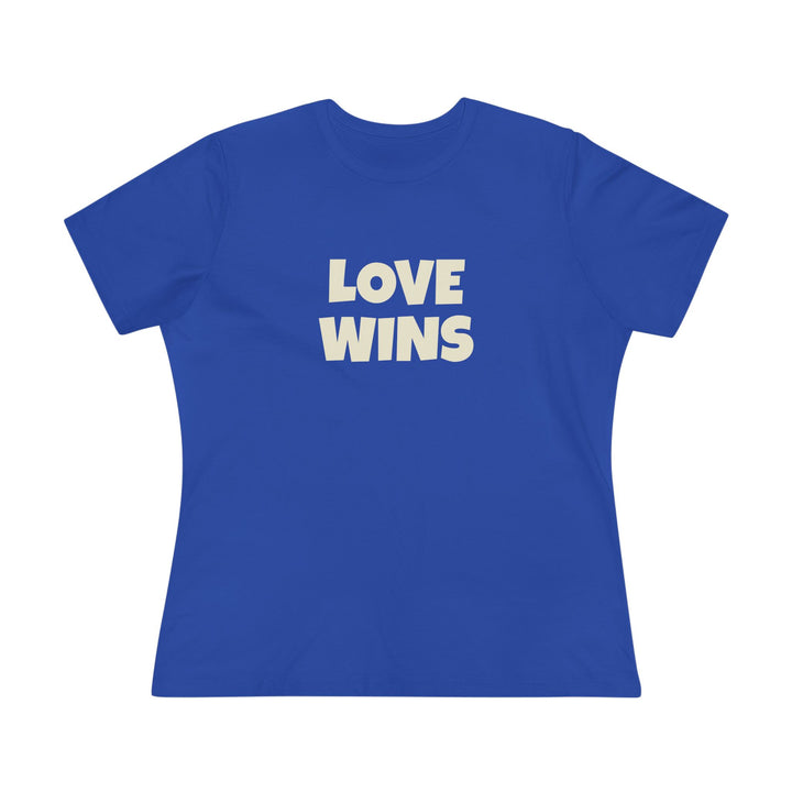 LOVE WINS Women's Relaxed Fit T-Shirt