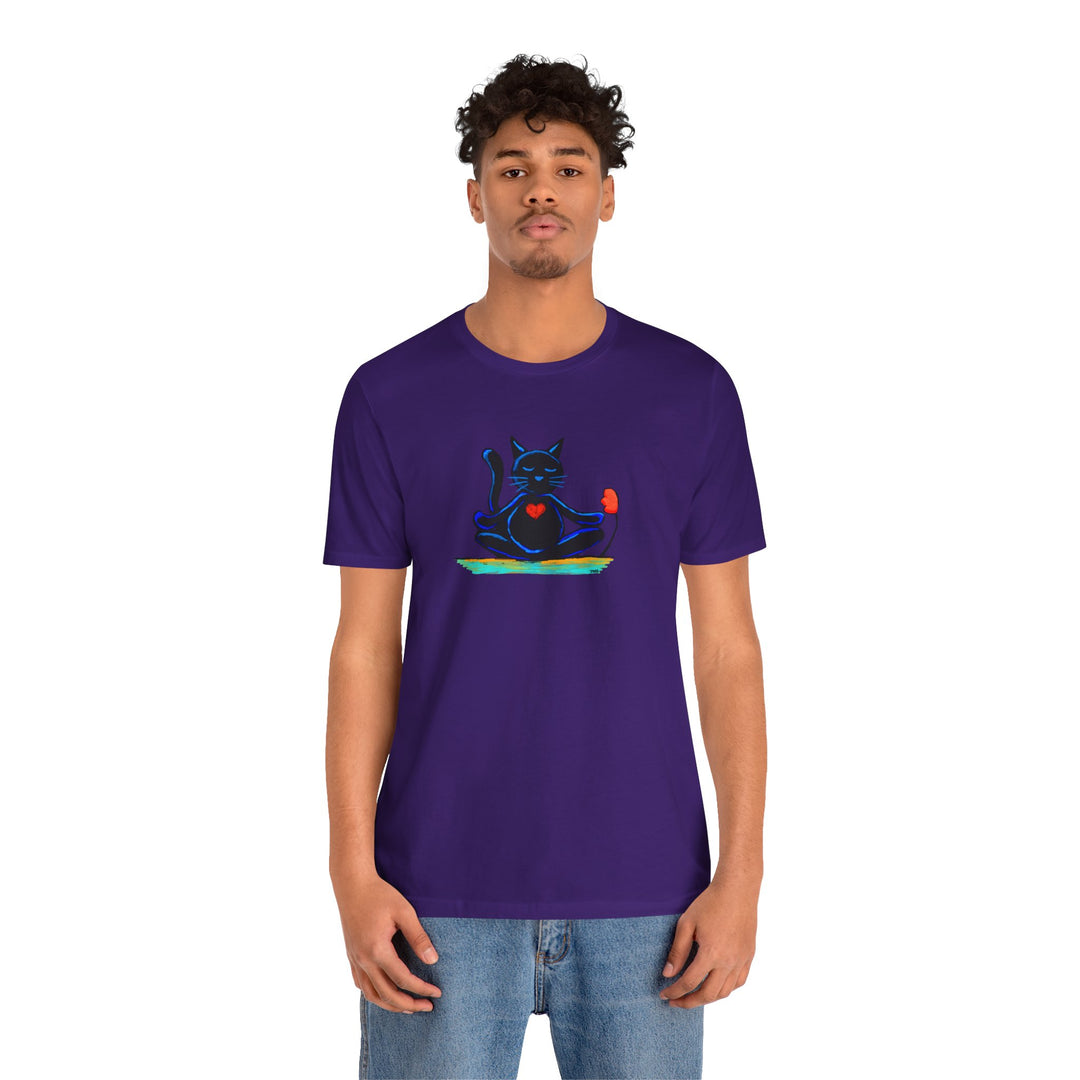 Cat Zen Unisex Jersey Short Sleeve Tee
