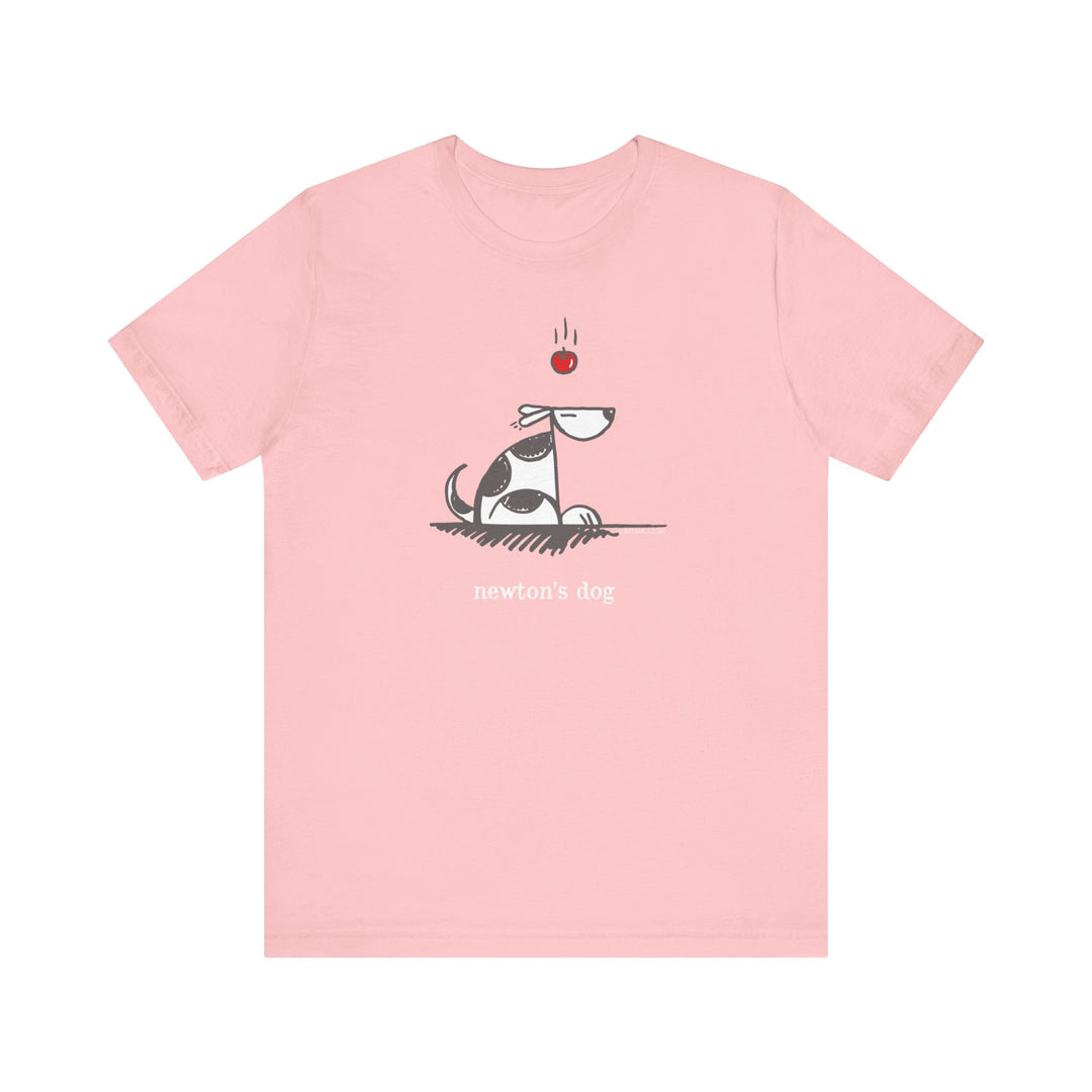 Newtons Dog Unisex Soft Cotton T-Shirt