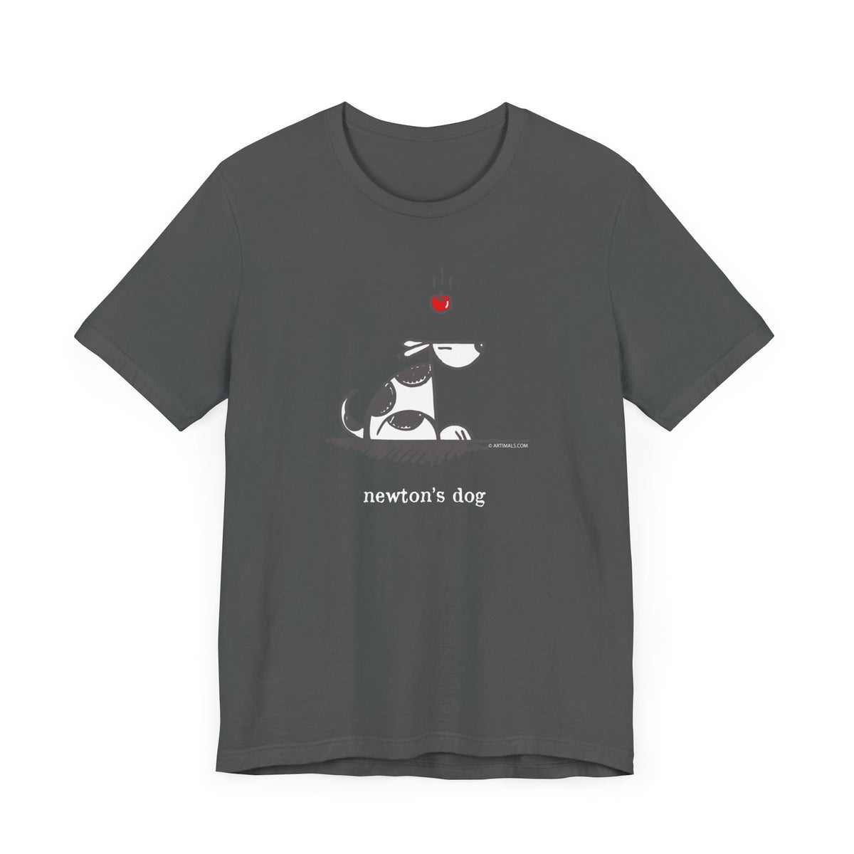 Newtons Dog Unisex Soft Cotton T-Shirt