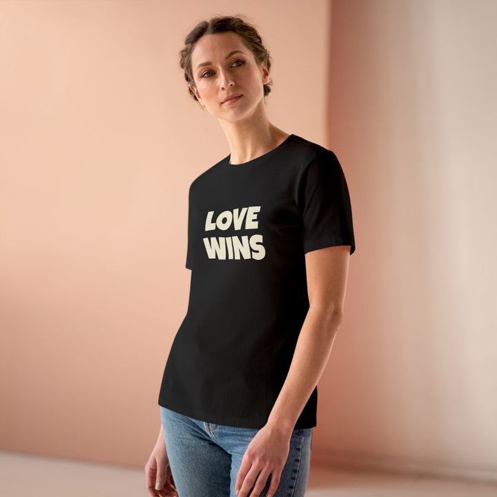 LOVE WINS Women's Relaxed Fit T-Shirt