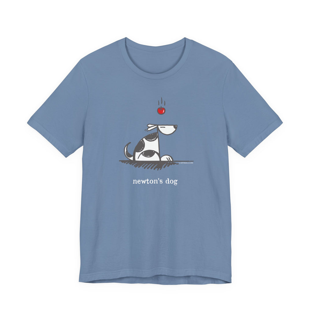 Newtons Dog Unisex Soft Cotton T-Shirt