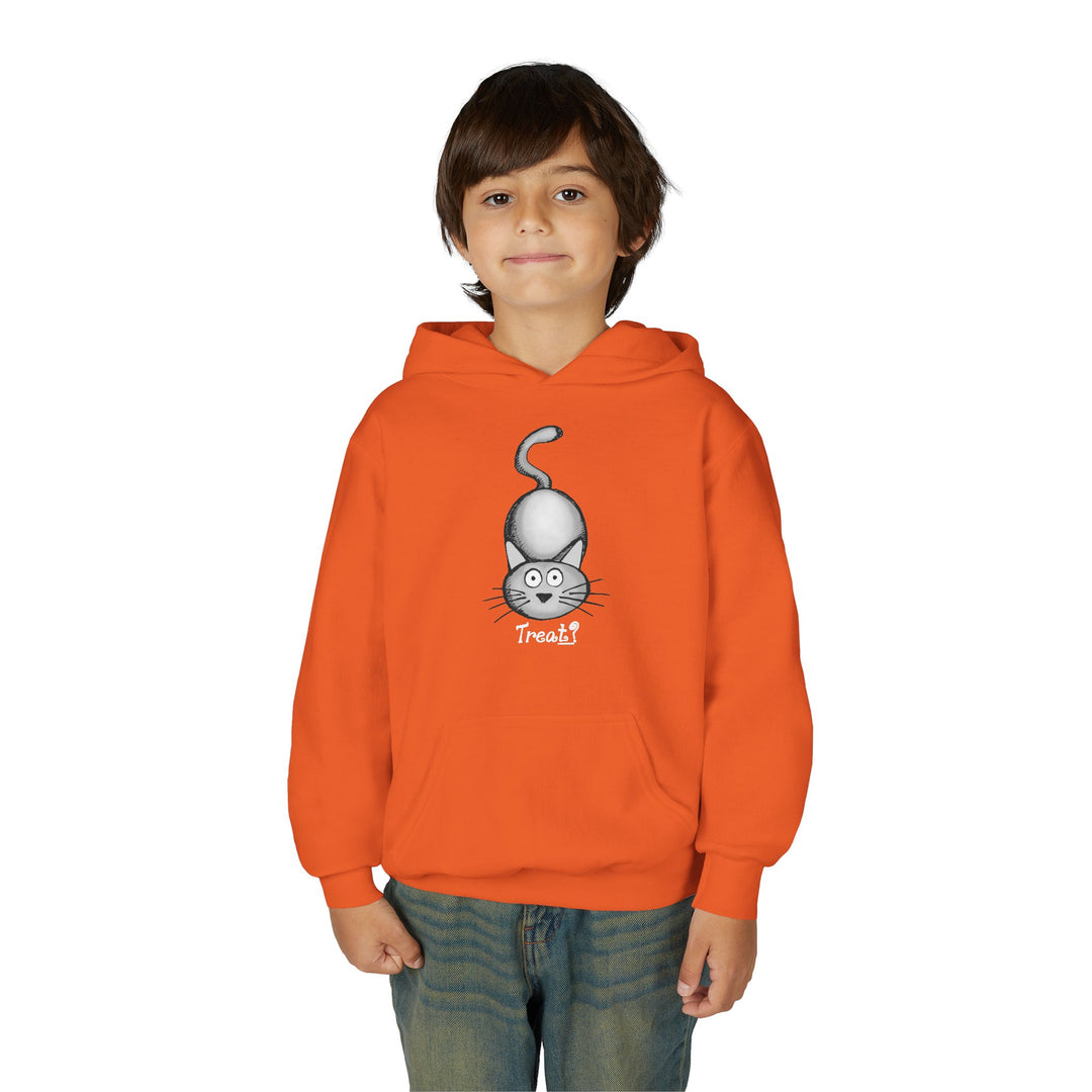 Cat Treat Youth Heavy Blend Hoody