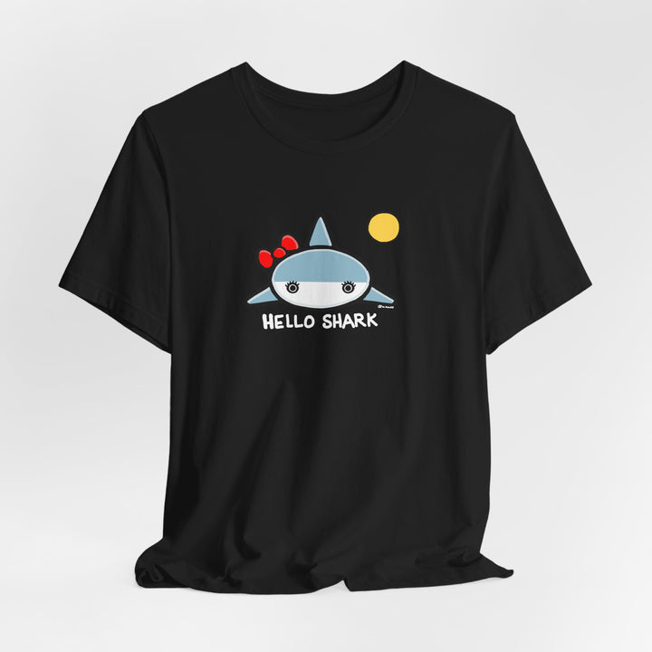 Hello Shark Unisex Soft Cotton T-Shirt