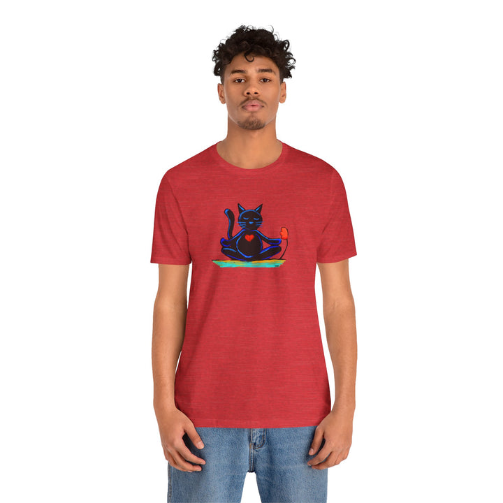 Cat Zen Unisex Jersey Short Sleeve Tee