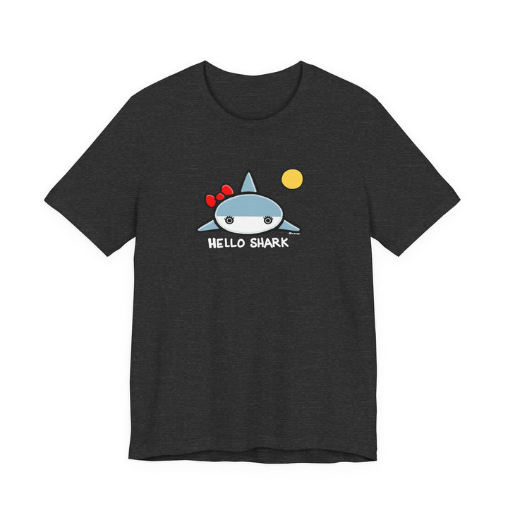 Hello Shark Unisex Soft Cotton T-Shirt