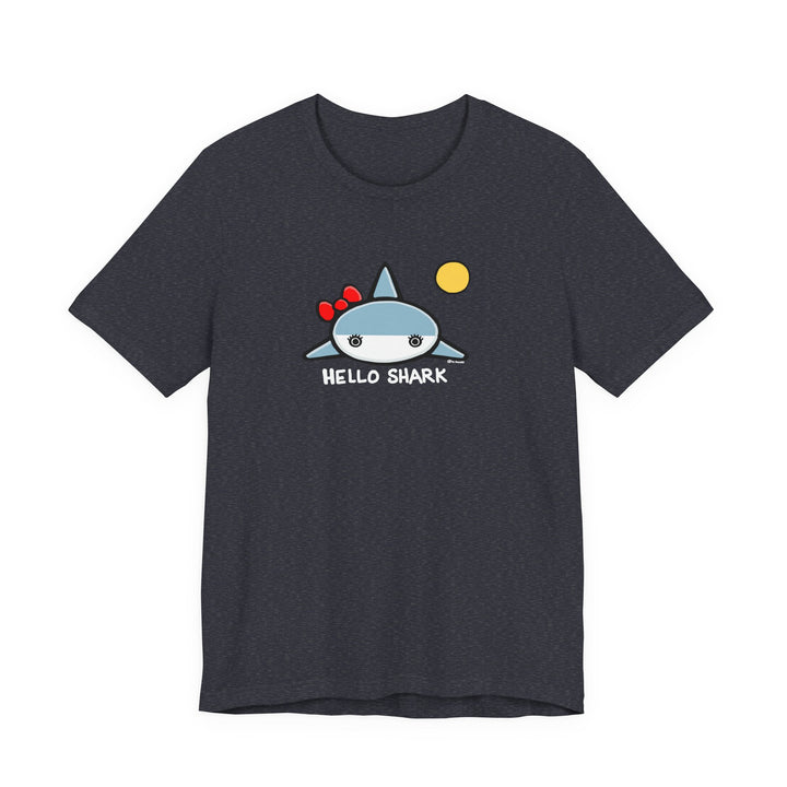 Hello Shark Unisex Soft Cotton T-Shirt
