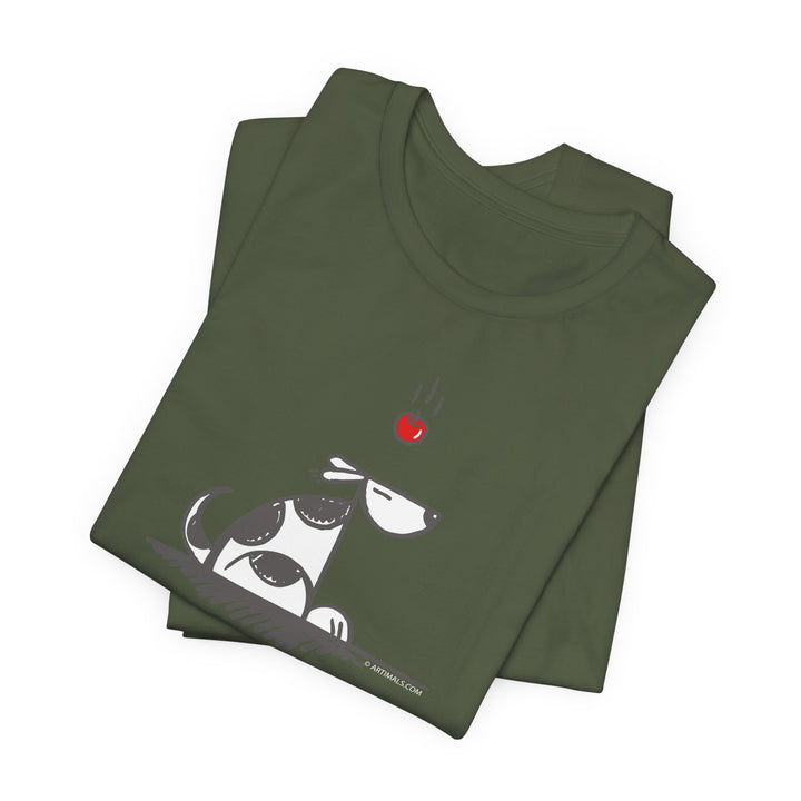 Newtons Dog Unisex Soft Cotton T-Shirt