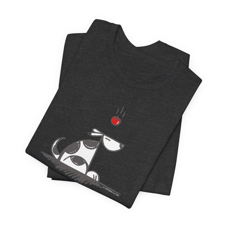 Newtons Dog Unisex Soft Cotton T-Shirt