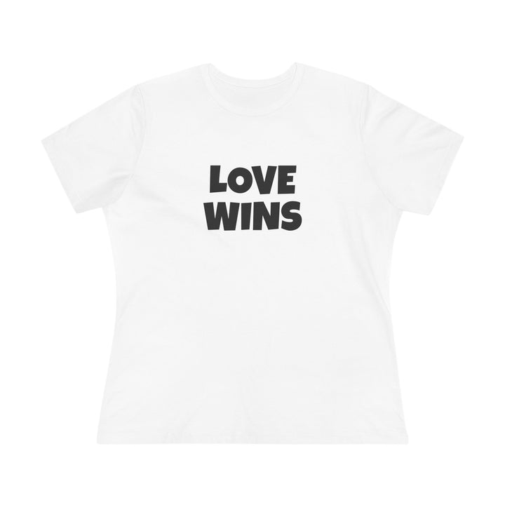 LOVE WINS Women's Relaxed Fit T-Shirt