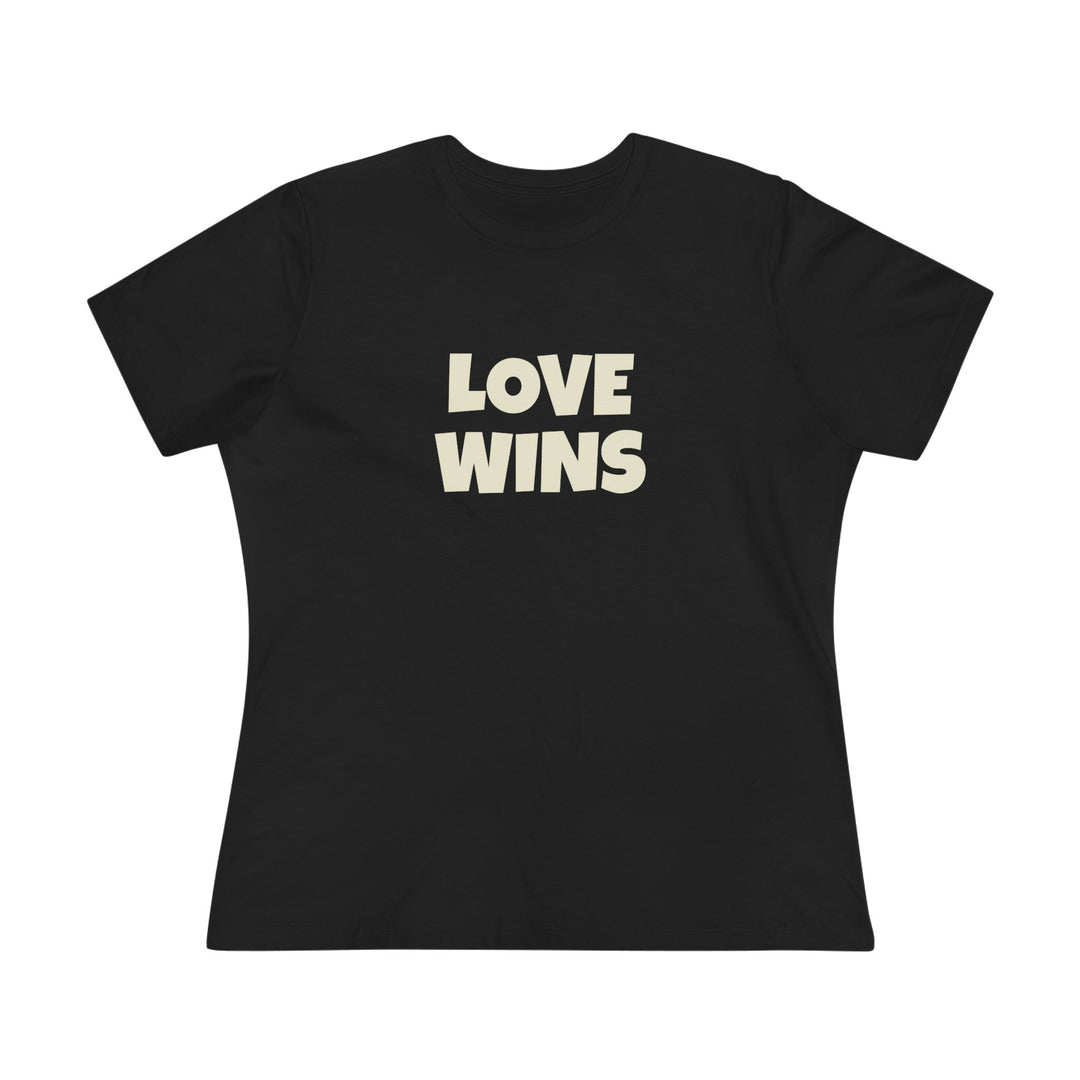 LOVE WINS Women's Relaxed Fit T-Shirt