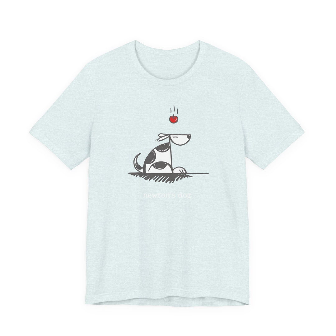 Newtons Dog Unisex Soft Cotton T-Shirt