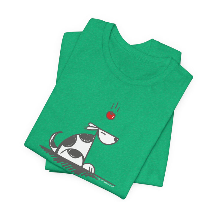 Newtons Dog Unisex Soft Cotton T-Shirt