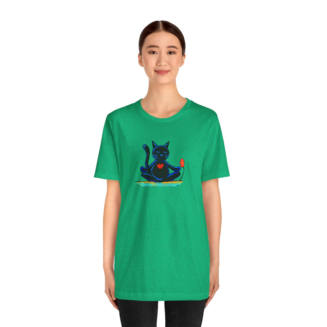 Cat Zen Unisex Jersey Short Sleeve Tee