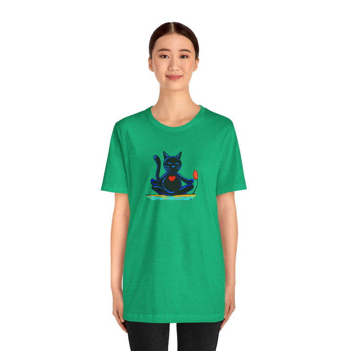 Cat Zen Unisex Jersey Short Sleeve Tee