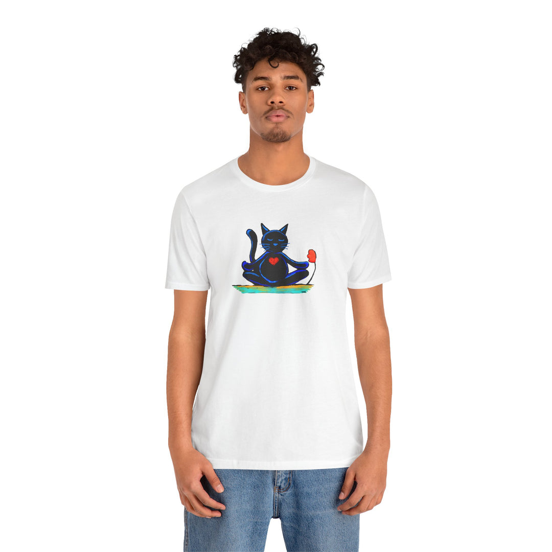 Cat Zen Unisex Jersey Short Sleeve Tee