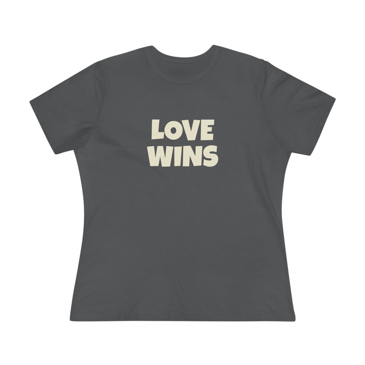 LOVE WINS Women's Relaxed Fit T-Shirt