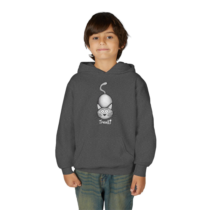 Cat Treat Youth Heavy Blend Hoody