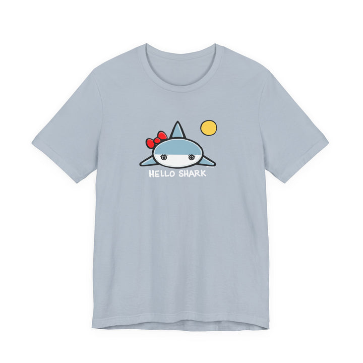Hello Shark Unisex Soft Cotton T-Shirt