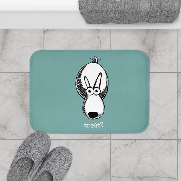 Treat? Dog Bath Mat