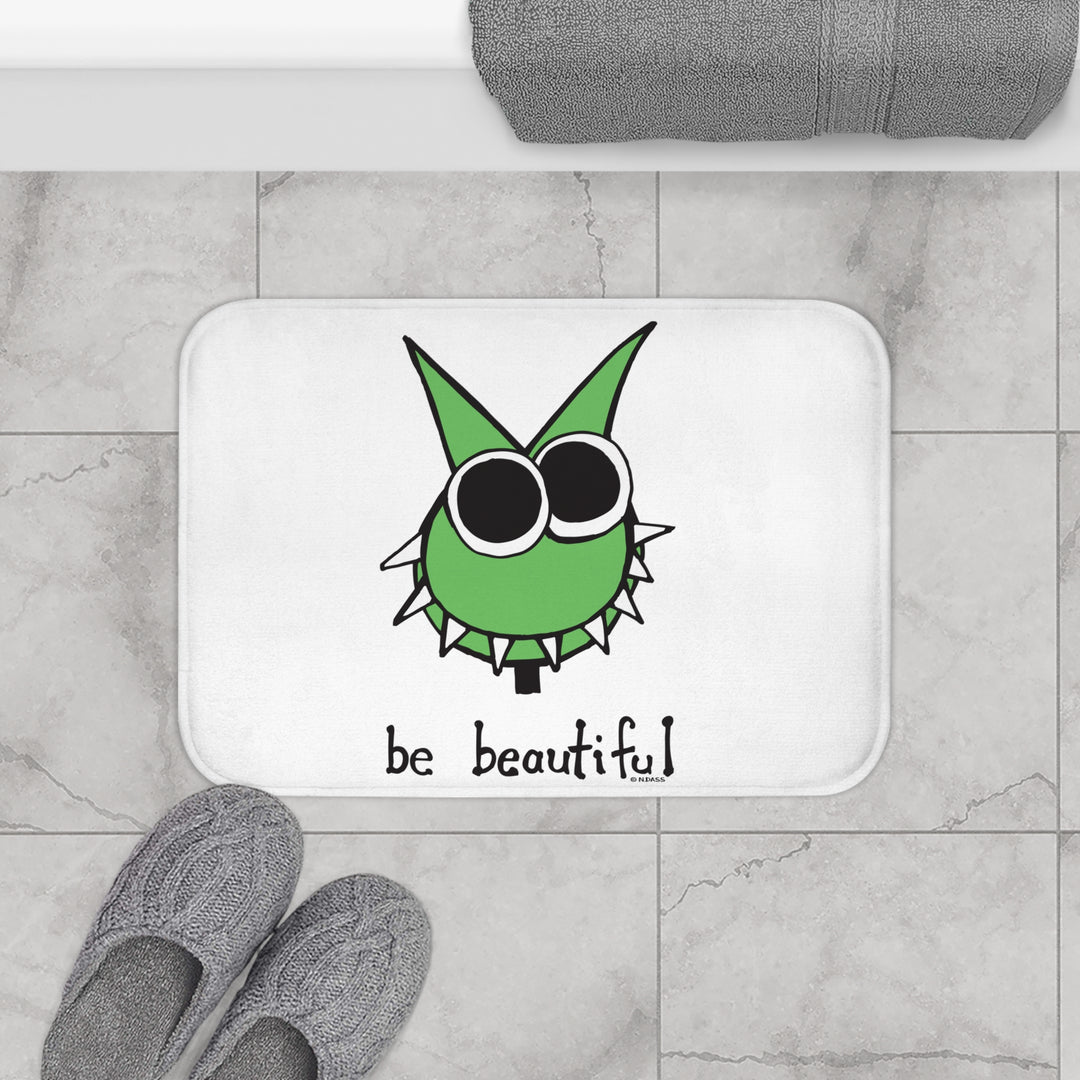 Be Beautiful Plush Bath Mat