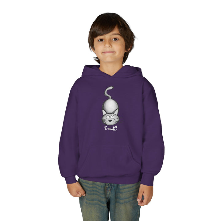 Cat Treat Youth Heavy Blend Hoody