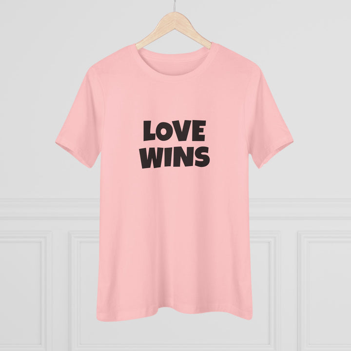 LOVE WINS Women's Relaxed Fit T-Shirt