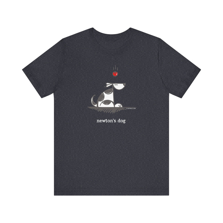 Newtons Dog Unisex Soft Cotton T-Shirt