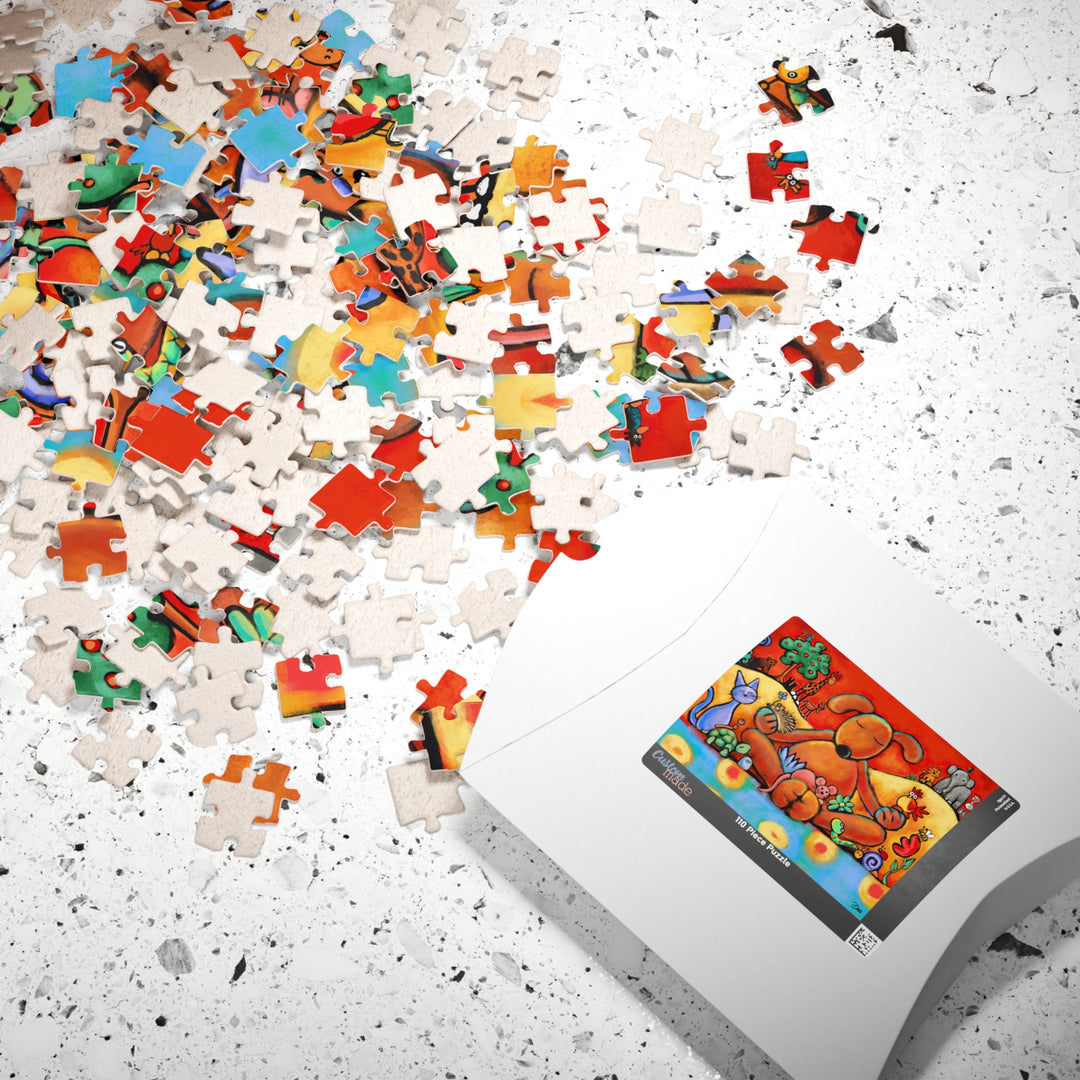 The Doggie Lama Puzzle (110, 252, 520, 1014-piece)