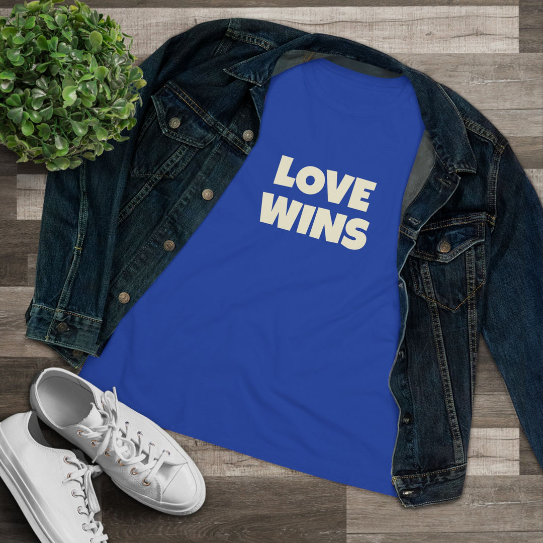 LOVE WINS Women's Relaxed Fit T-Shirt