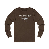 60% Fruitfly Unisex Jersey Long Sleeve Tee