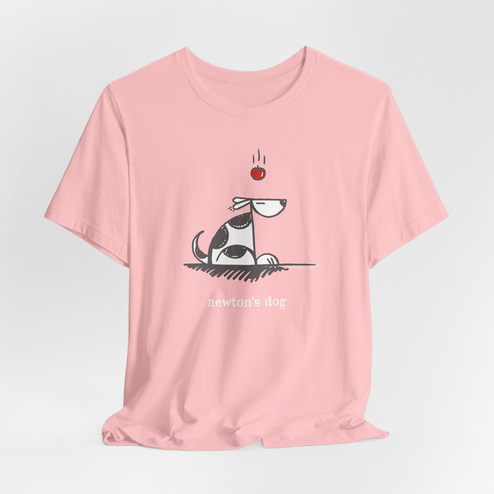 Newtons Dog Unisex Soft Cotton T-Shirt