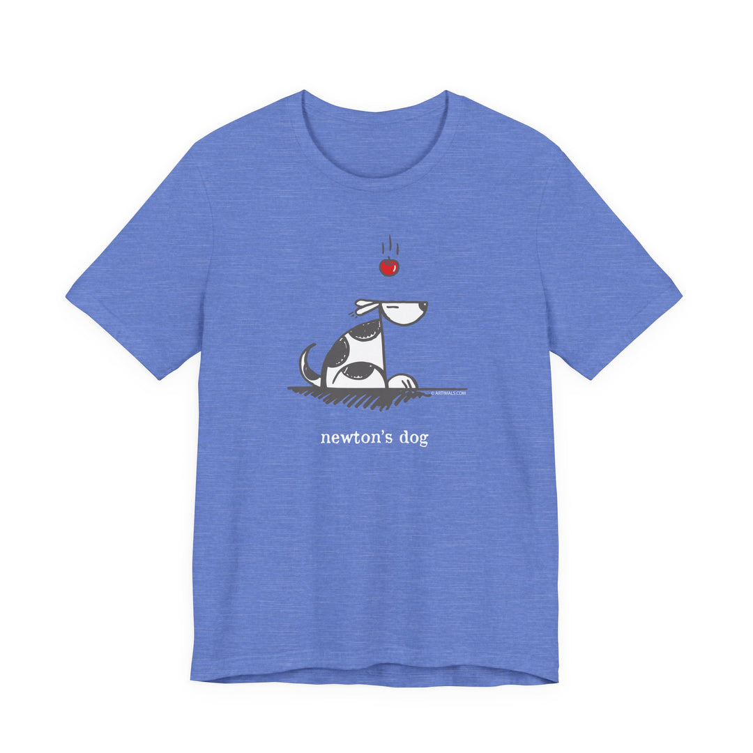 Newtons Dog Unisex Soft Cotton T-Shirt