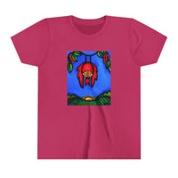 Bat Reading The Sun Also Rises Youth Short Sleeve Tee