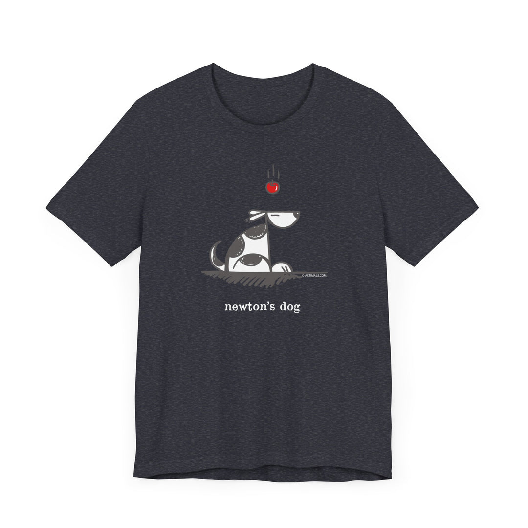 Newtons Dog Unisex Soft Cotton T-Shirt