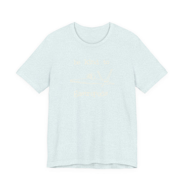 Be Kind to Gastropods Unisex Soft Cotton T-Shirt