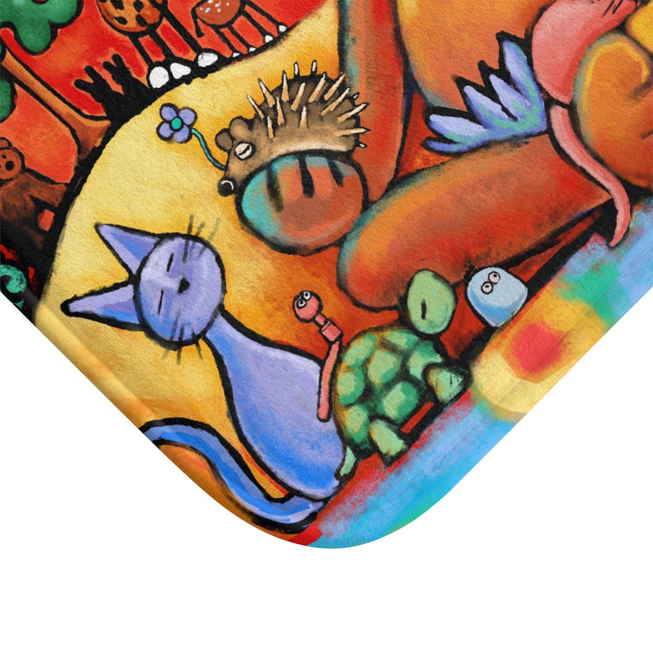 Doggie Lama | Plush Bath Mat